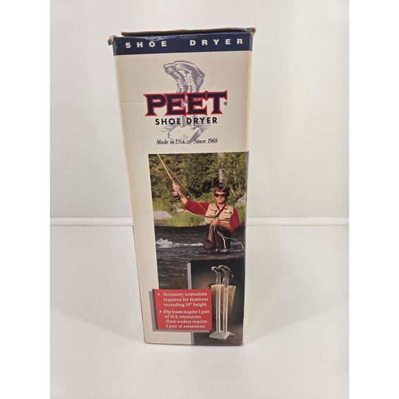 Peet shoe dryer original 2 port white tested works with box - Picture 5 of 8
